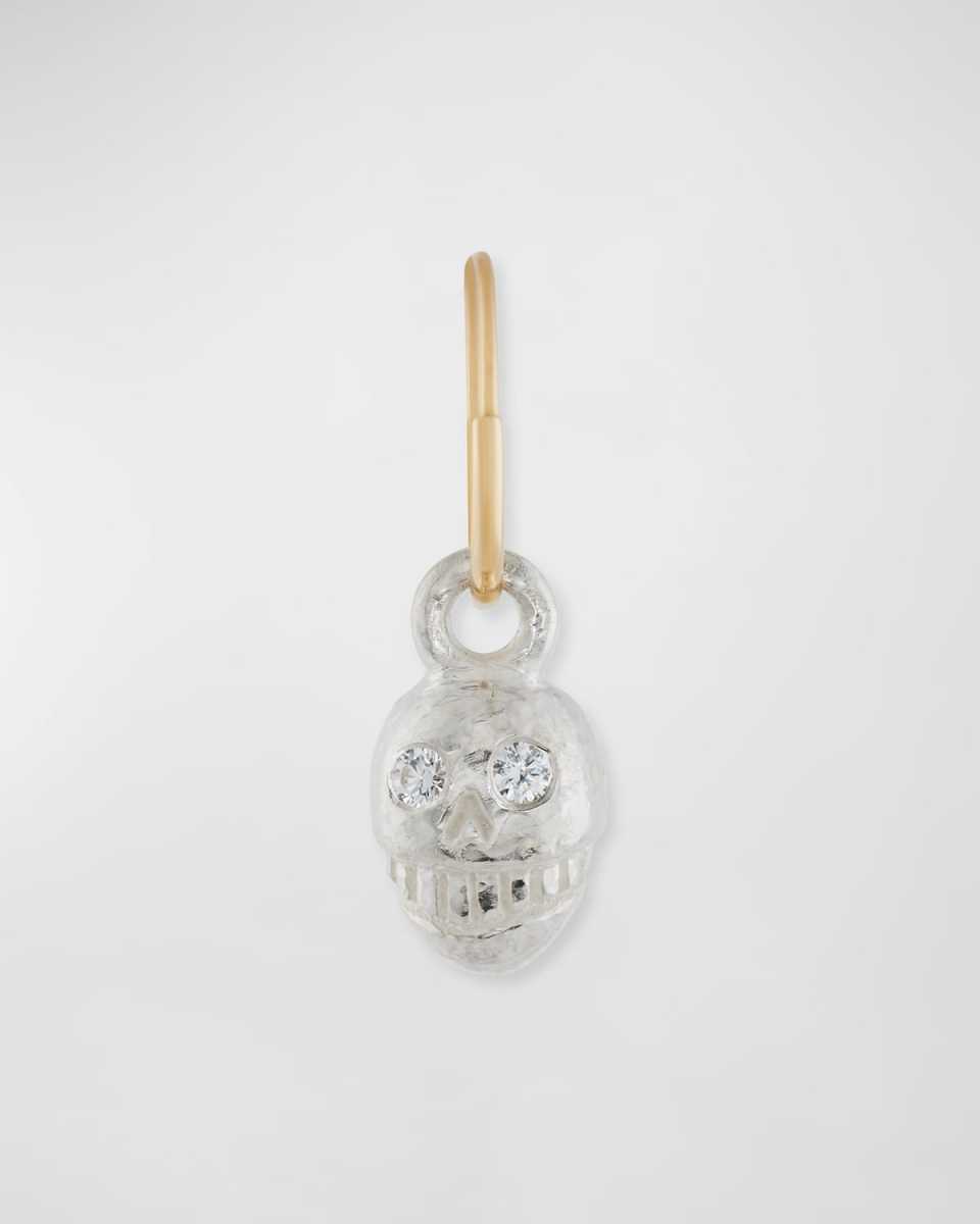 Medium Pirate Single Earring with Crystals